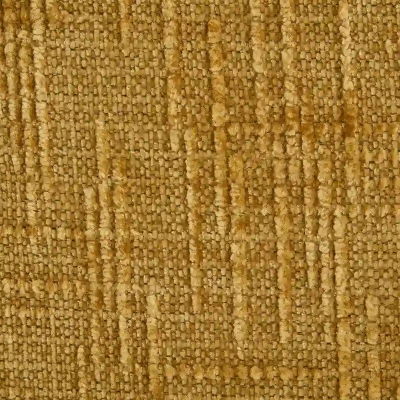 76.77 Chenille Upholstered Sofa with 2 Ottomans