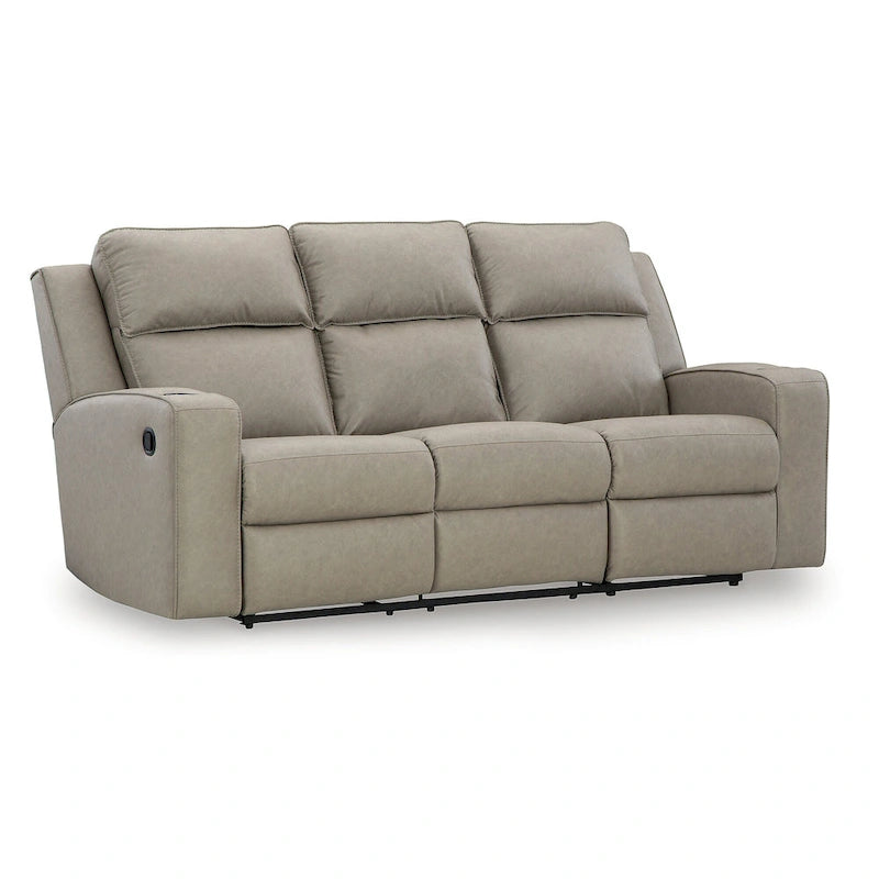 Reclining Sofa with Drop Down Table - 87W x 42D x 43H