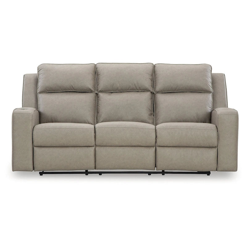 Reclining Sofa with Drop Down Table - 87W x 42D x 43H