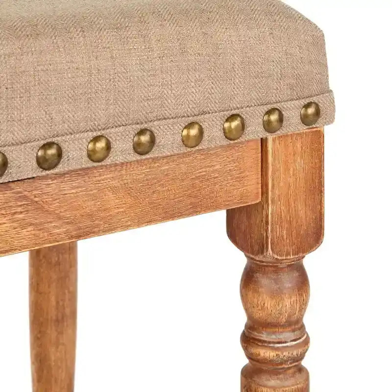 Turned Leg Counter Stool (Set of 2)