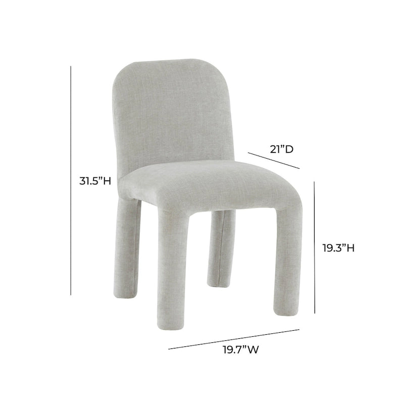 Upholstered Dining Chair - N/A