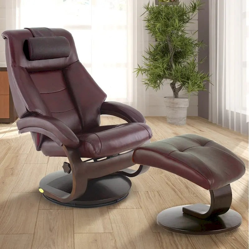 Cervical Pillow Top Grain Leather