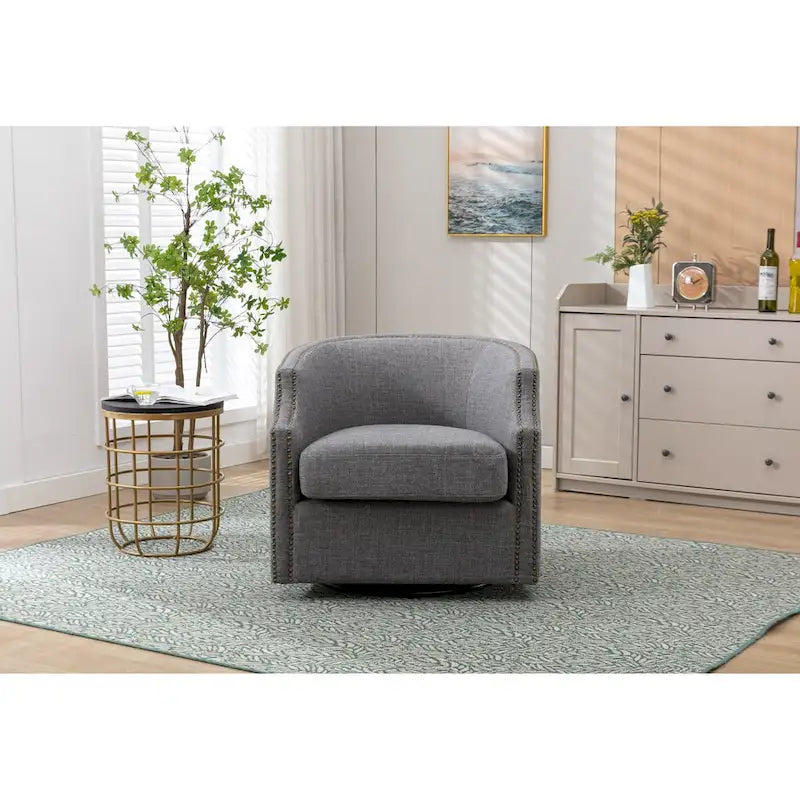 Swivel Chair Living room chair,High quality and durable, simple atmosphere