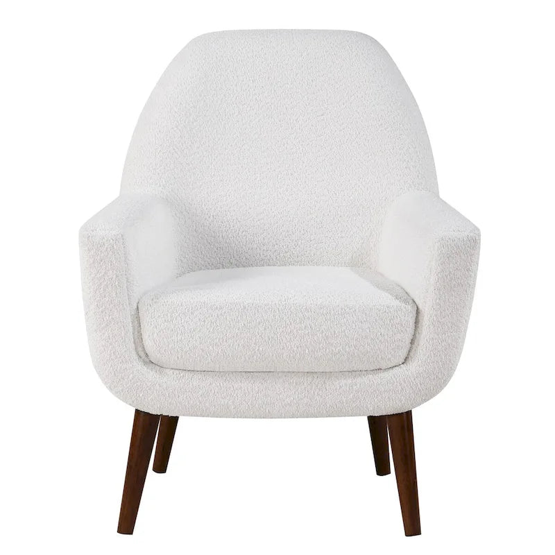 Boucle Fabric Arm Chair