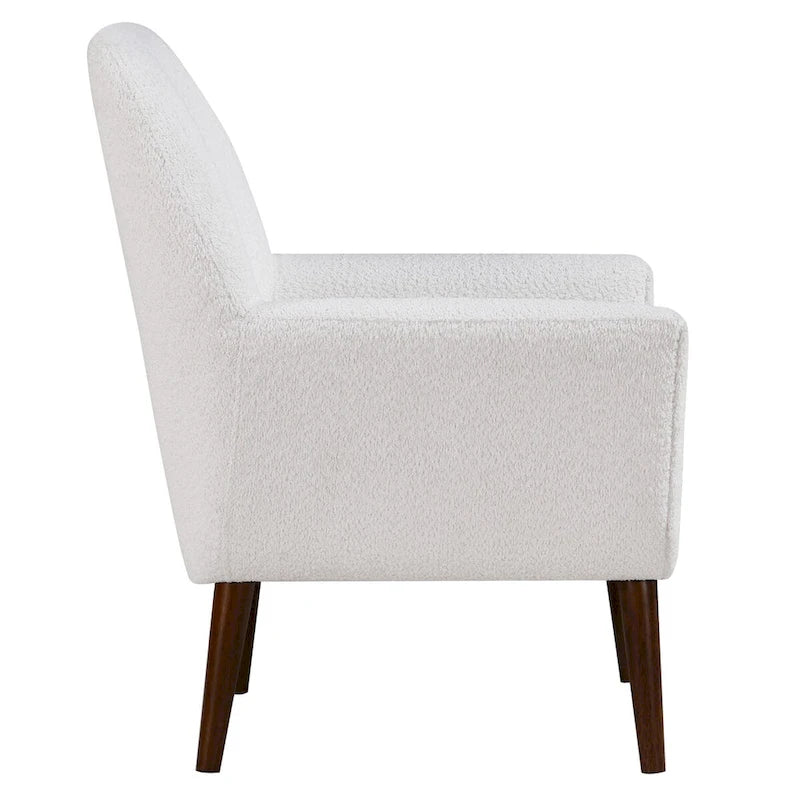 Boucle Fabric Arm Chair