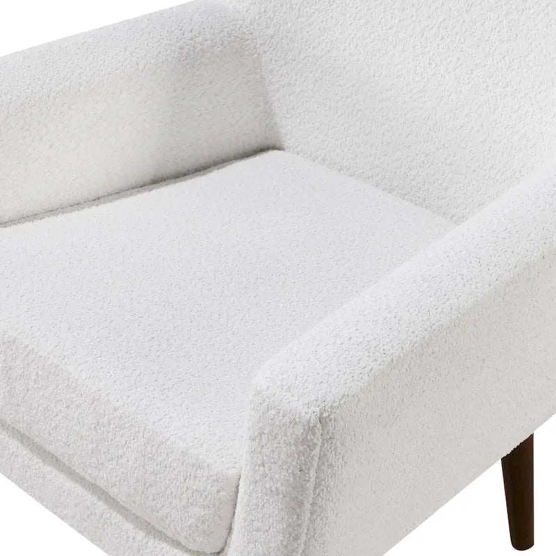 Boucle Fabric Arm Chair