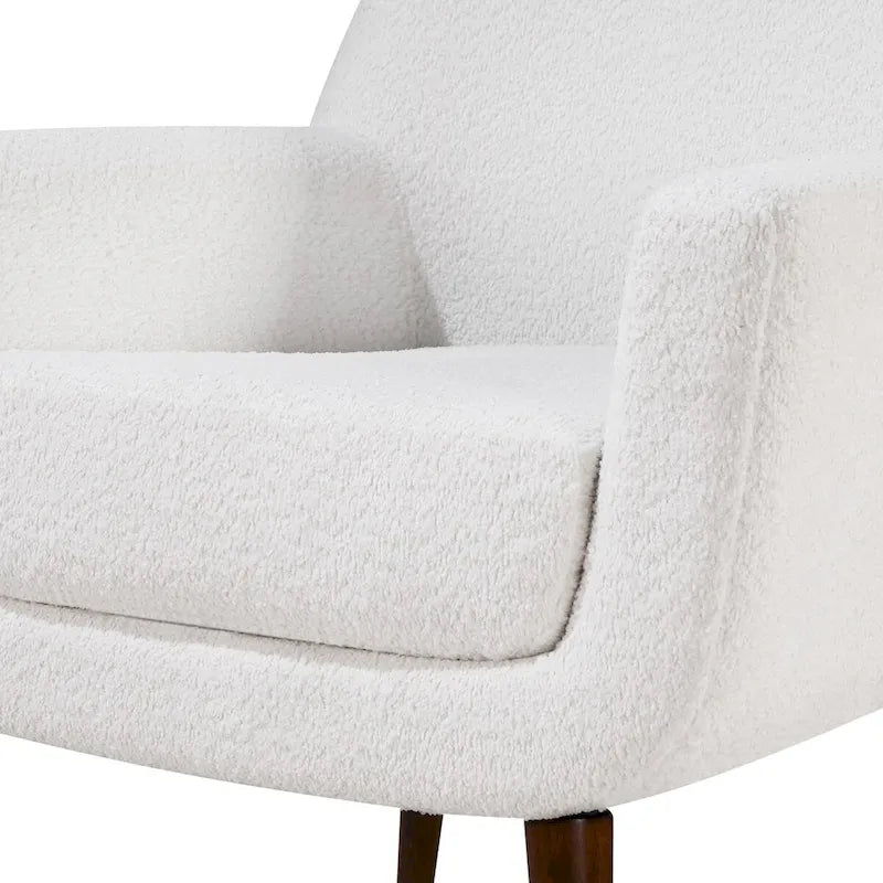 Boucle Fabric Arm Chair